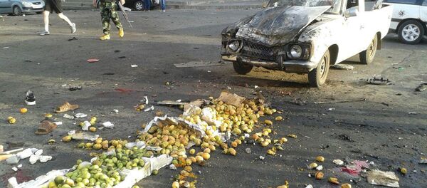 На овощном рынке в городе Эс-Сувейда смертники, замаскированные под торговцев, совершили самоподрыв - Sputnik Казахстан