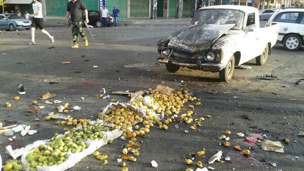 На овощном рынке в городе Эс-Сувейда смертники, замаскированные под торговцев, совершили самоподрыв - Sputnik Казахстан