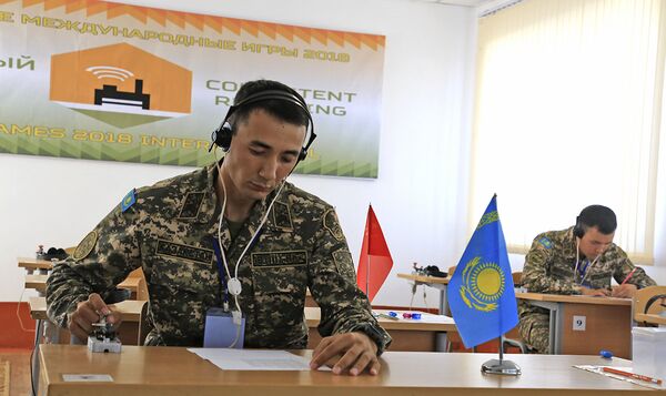 Армейские международные игры на военной базе Отар - Sputnik Казахстан