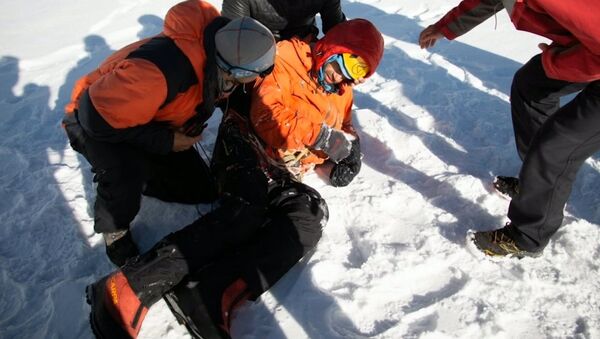 История спасения российского альпиниста в горах Пакистана - Sputnik Казахстан