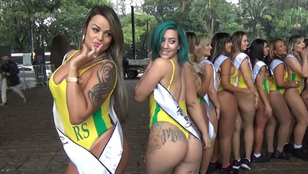 Конкурс Мисс Бум-Бум-2018 в Бразилии - Sputnik Казахстан