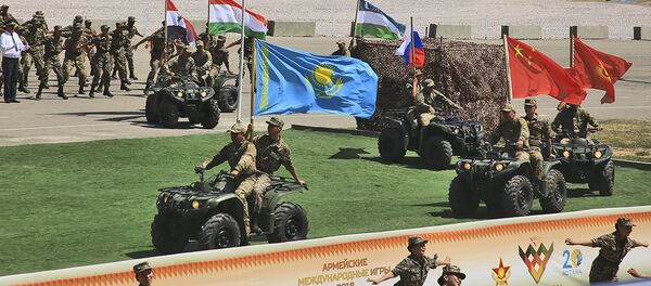 Подведение итогов конкурсов АрМИ, проходивших на территории казахстанской 40-й военной базы Отар - Sputnik Казахстан