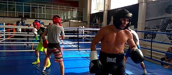 Казахстанские боксеры готовятся к Азиатским играм - Sputnik Казахстан