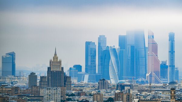 Небоскребы делового центра Москва-сити - Sputnik Казахстан