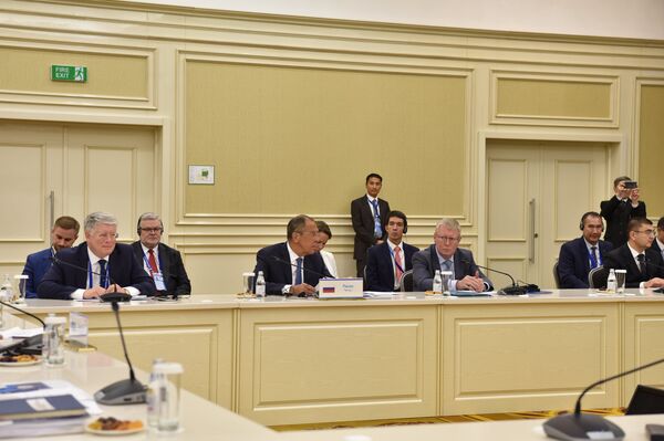 Совещание министров иностранных дел прикаспийских государств в Актау - Sputnik Казахстан