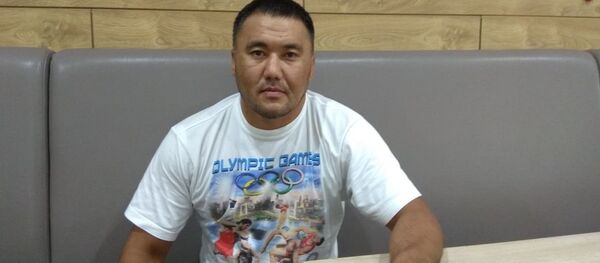 Житель Семея Ержан Амарханов, спасший из горящего автобуса 48 пассажиров - Sputnik Казахстан