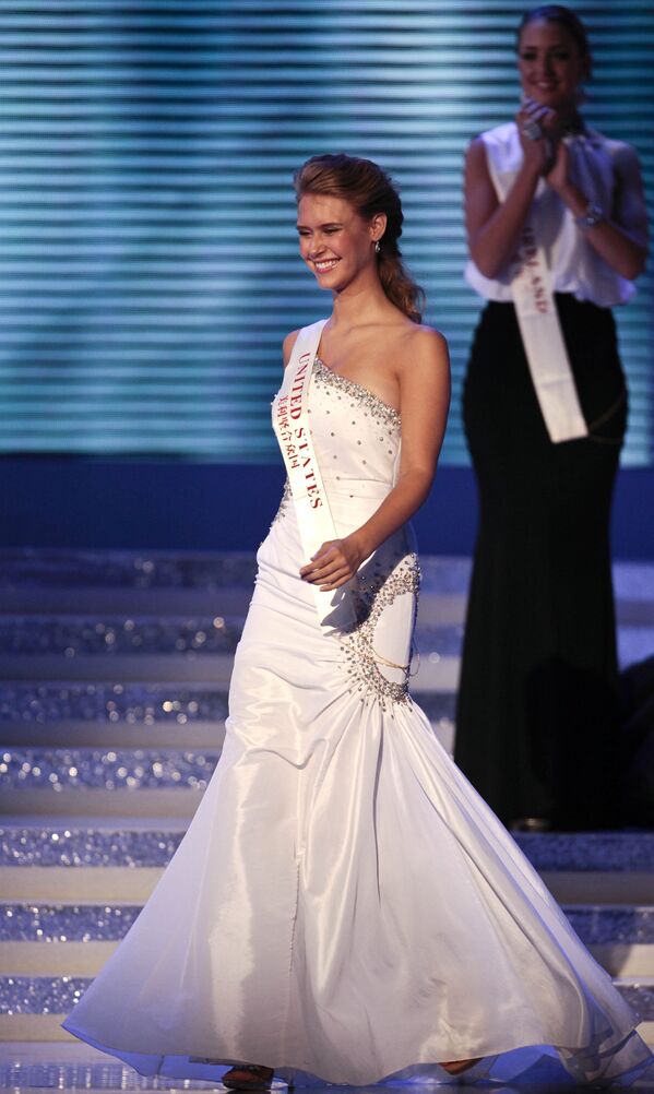Победительница конкурса Мисс мира в 2010 году Александрия Миллс - Sputnik Казахстан