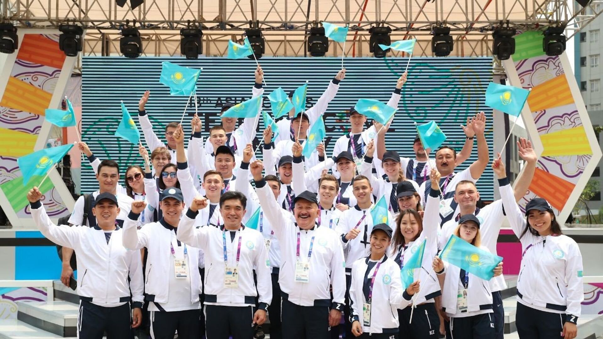 Казахстанские спортсмены прибыли в Индонезию для участия в Азиатских играх - Sputnik Қазақстан, 1920, 19.09.2023