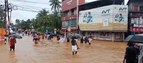 Наводнение в Индии - Sputnik Казахстан