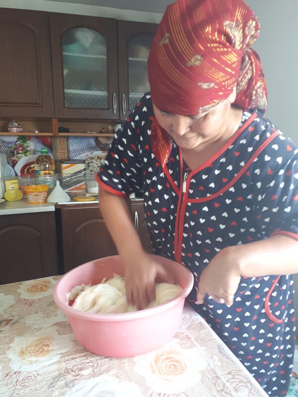 Күләй ана бір қол, бір аяғымен үйдің бүкіл шаруасын дөңгелетіп жүр - Sputnik Қазақстан