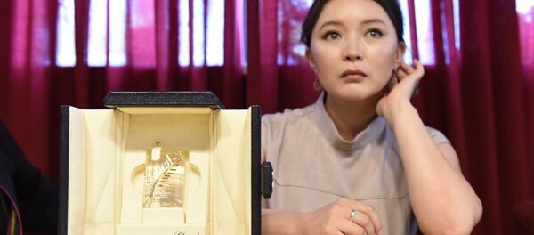 Самал Еслямова во время пресс-завтрака в Алматы - Sputnik Казахстан