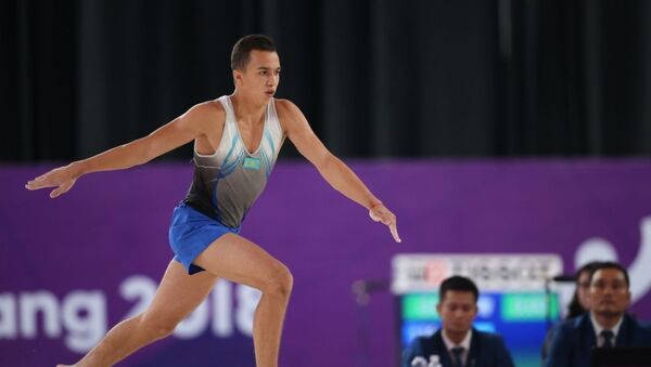 Казахстанский гимнаст Милад Карими - Sputnik Казахстан