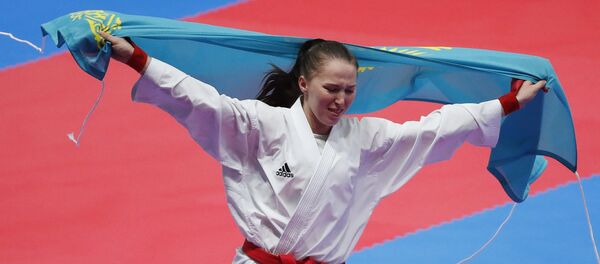 Каратистка Гузалия Гафурова - Sputnik Казахстан