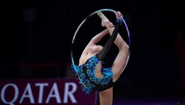 Соревнования по художественной гимнастике - Sputnik Казахстан