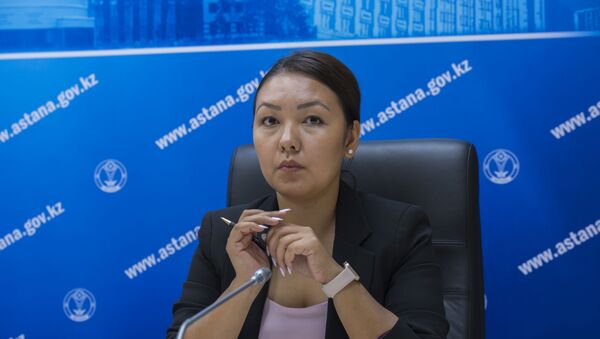 Пресс-секретарь акима Нур-Султана Эльвира Жургенбаева - Sputnik Казахстан