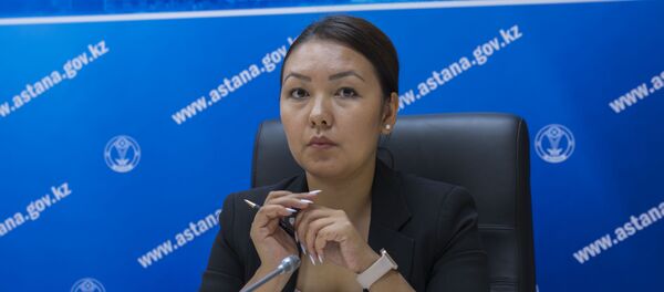 Пресс-секретарь акима Нур-Султана Эльвира Жургенбаева - Sputnik Казахстан
