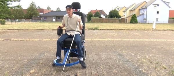 СПУТНИК_Немец изобрел электромобиль для незрячих СПУТНИК_Немец изобрел электромобиль для незрячих - Sputnik Казахстан