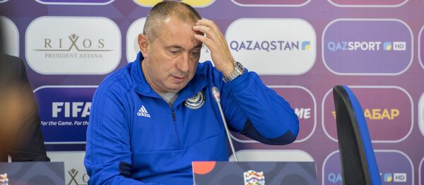 Главный тренер сборной Казахстана Станимир Стойлов - Sputnik Казахстан