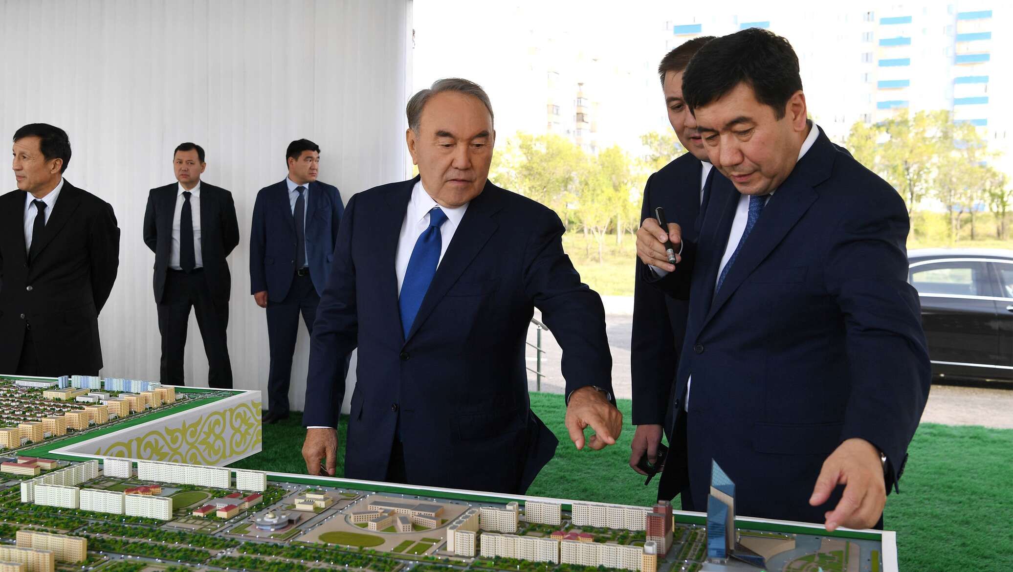 Караганда и Назарбаев