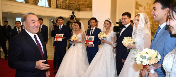 Посещение дворца торжеств Ақ сарай - Sputnik Казахстан