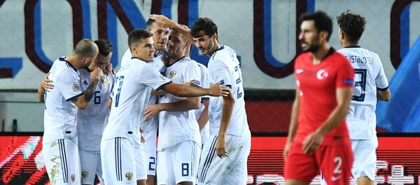 Футбол. Лига наций УЕФА. Матч Турция - Россия Футбол. Лига наций УЕФА. Матч Турция - Россия - Sputnik Казахстан