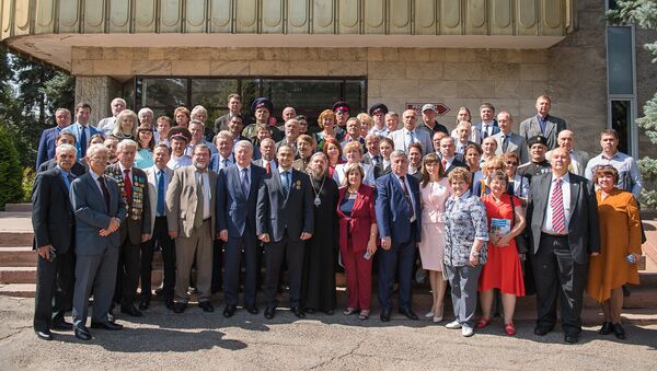 Участники конференции российских соотечественников в Казахстане - Sputnik Казахстан
