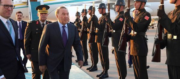 Нурсултан Назарбаев прибыл в Турецкую Республику - Sputnik Казахстан