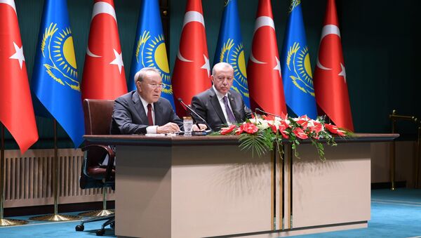 Брифинг для представителей средств массовой информации по итогам официального визита в Турецкую Республику - Sputnik Казахстан