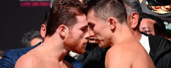 Сауль Альварес пен Геннадий Головкин - Sputnik Қазақстан