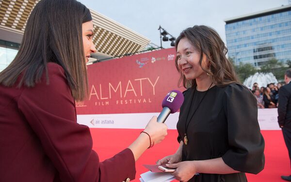 Актриса Самал Еслямова на открытии Almaty Film Festival - Sputnik Казахстан