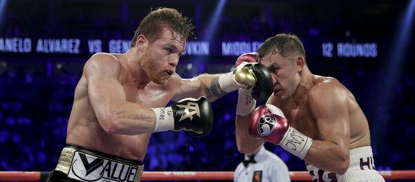 Головкин - Альварес жекпе-жегі - Sputnik Қазақстан