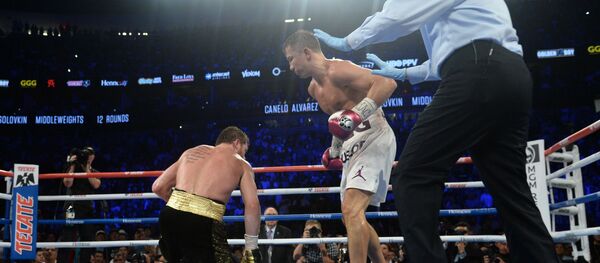 Головкин - Альварес Головкин - Альварес - Sputnik Қазақстан