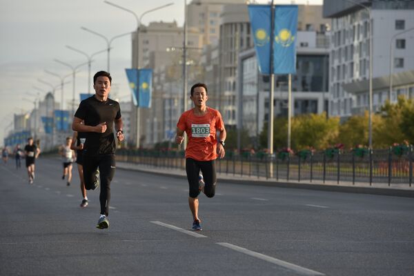 Участники Астана марафон - Sputnik Казахстан