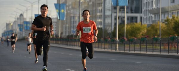 Участники Астана марафон - Sputnik Казахстан
