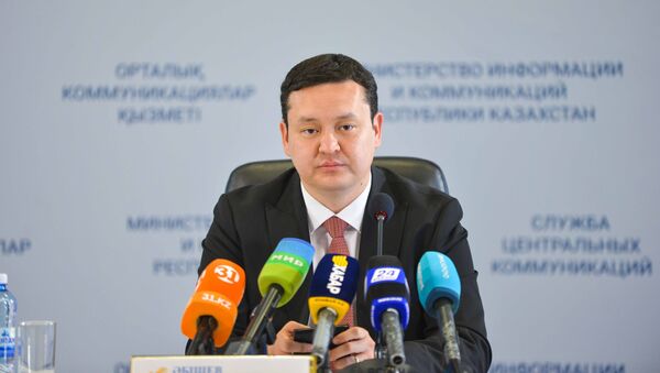 Вице-министр здравоохранения Олжас Абишев  - Sputnik Казахстан