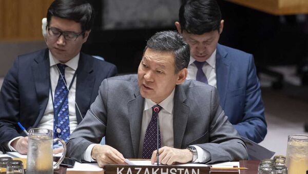 Постоянный представитель Казахстана при ООН Кайрат Умаров - Sputnik Казахстан