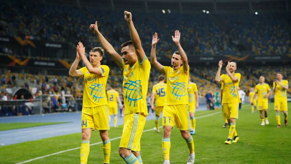 Матч Динамо Киев - Астана в рамках группового этапа Лиги Европы - Sputnik Казахстан