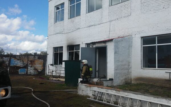 Пожар произошел в сельской школе в Павлодарской области - Sputnik Казахстан
