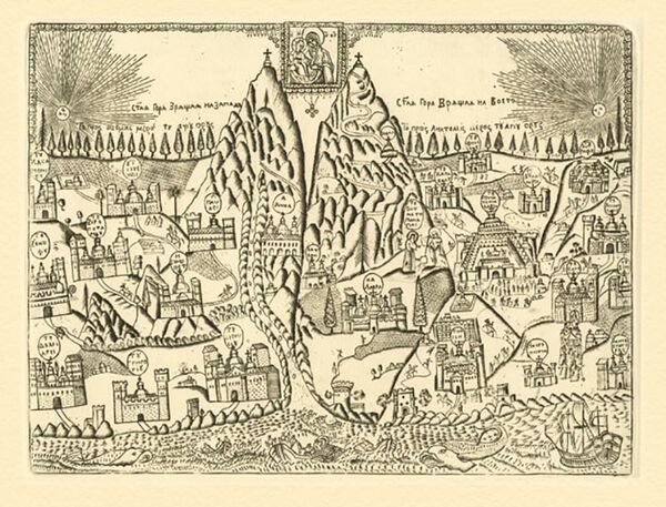 Копии икон со Святой горы Афон переданы в дар создаваемому в Астане Музею мира и согласия - Sputnik Казахстан