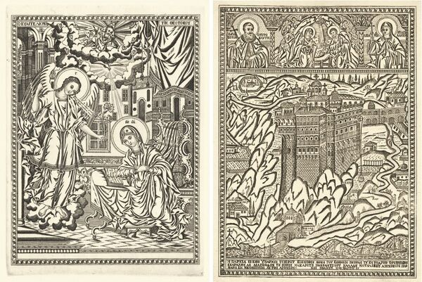 Копии икон со Святой горы Афон переданы в дар создаваемому в Астане Музею мира и согласия - Sputnik Казахстан