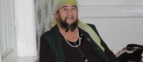 Түркістан облысында тұратын сақалды апа Мухтабар Тораева - Sputnik Қазақстан