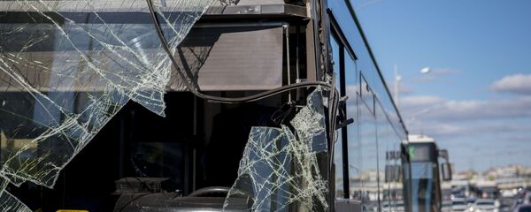 ДТП с участием пассажирских автобусов  - Sputnik Казахстан