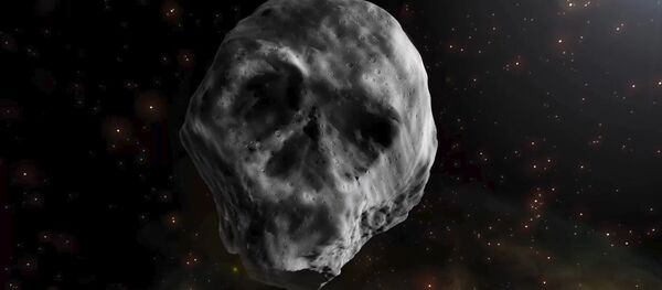 Астероид в форме черепа Астероид в форме черепа - Sputnik Казахстан