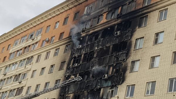 Пожар в жилом доме в Актобе - Sputnik Казахстан