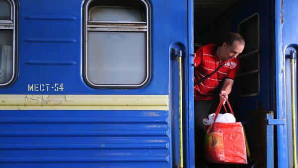 Пассажирский поезд - Sputnik Казахстан