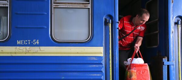 Пассажирский поезд - Sputnik Казахстан