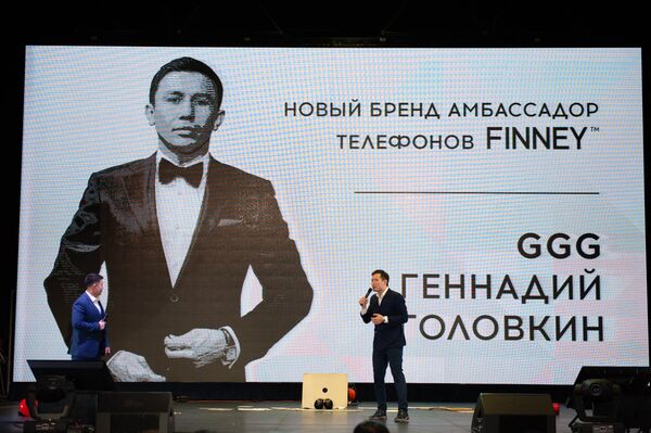 Геннадий Головкин во время Syneq Business Forum - Sputnik Казахстан