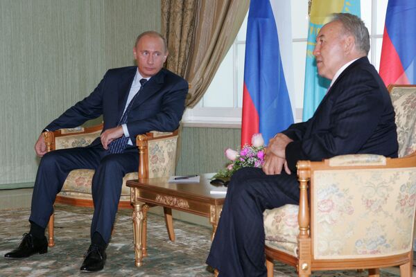 Президент России Владимир Путин прибыл в Казахстан - Sputnik Казахстан