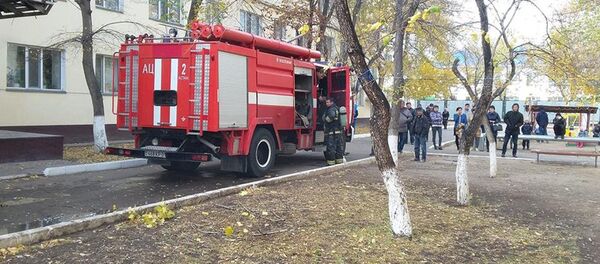 Пожар в доме в Астане, архивное фото - Sputnik Казахстан