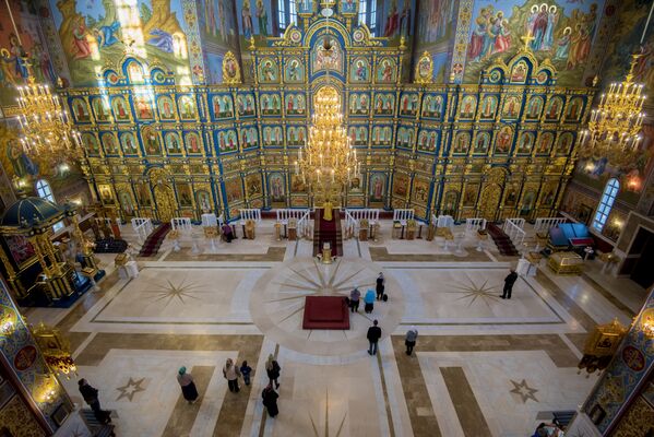 Свято-Успенский кафедральный собор в Астане - Sputnik Казахстан